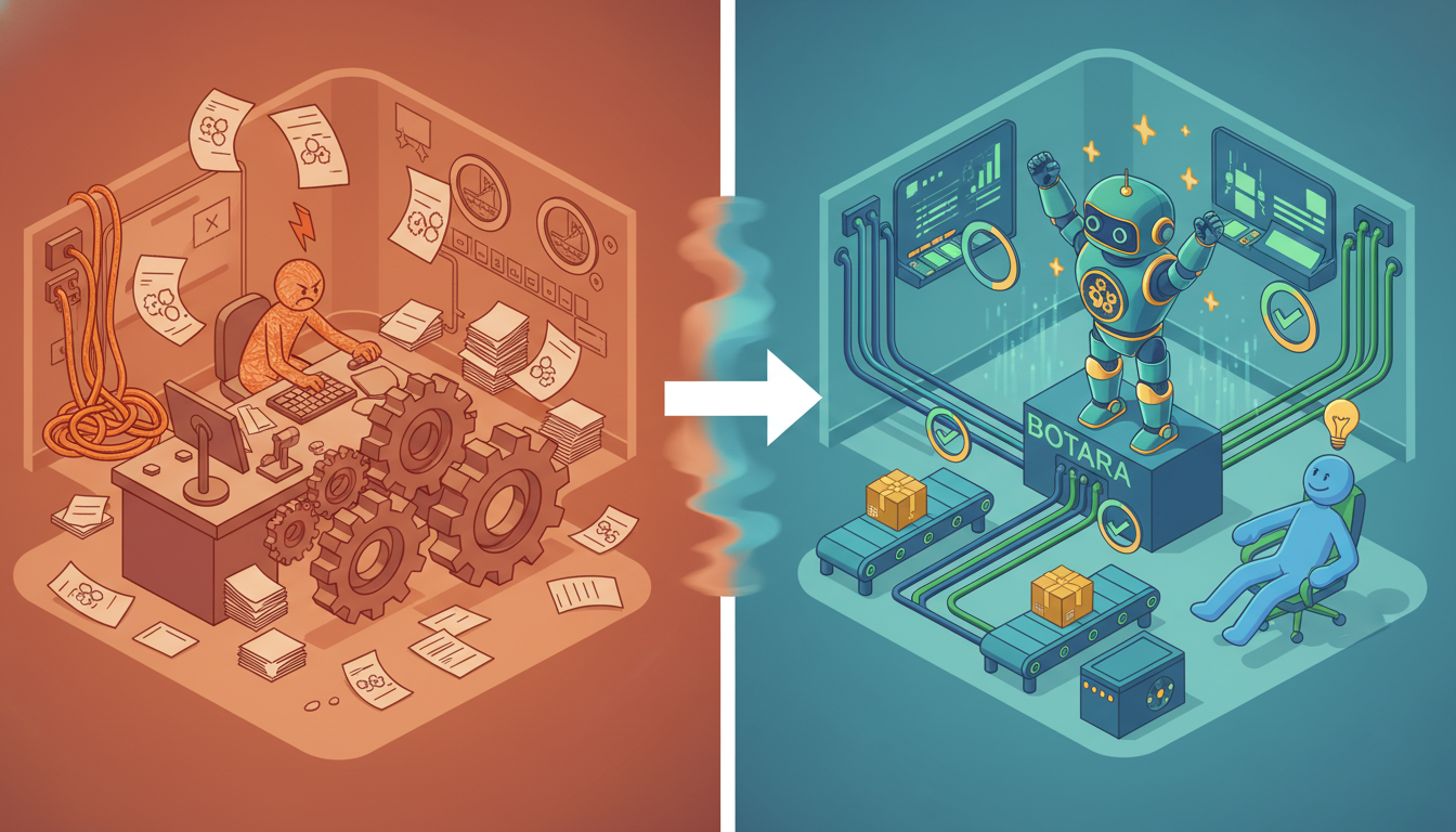 Инфографика: Rule-Based автоматизация vs AI-агенты: когда простое решение лучше