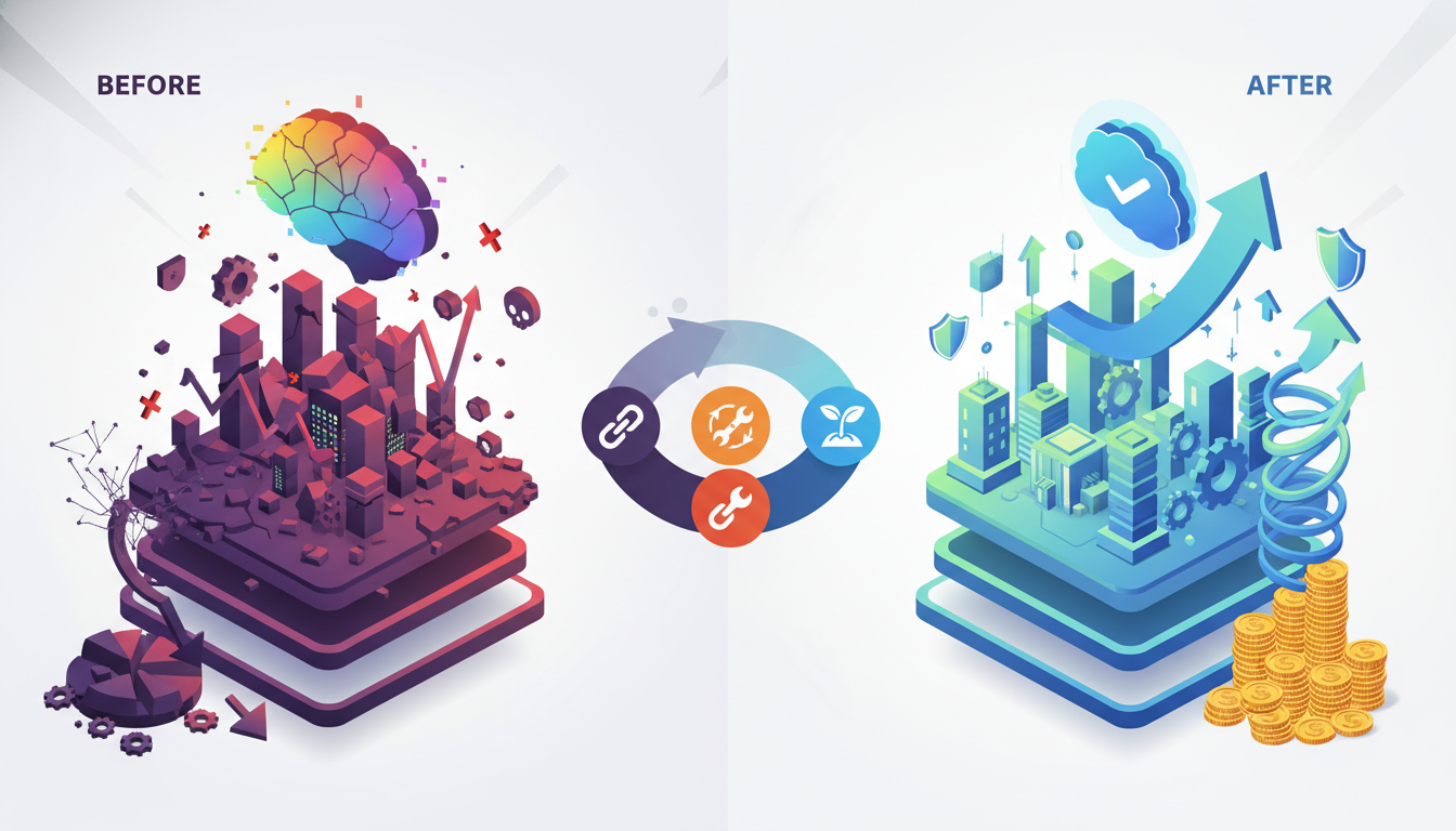 Инфографика: AI галлюцинации убивают бизнес: как это починить