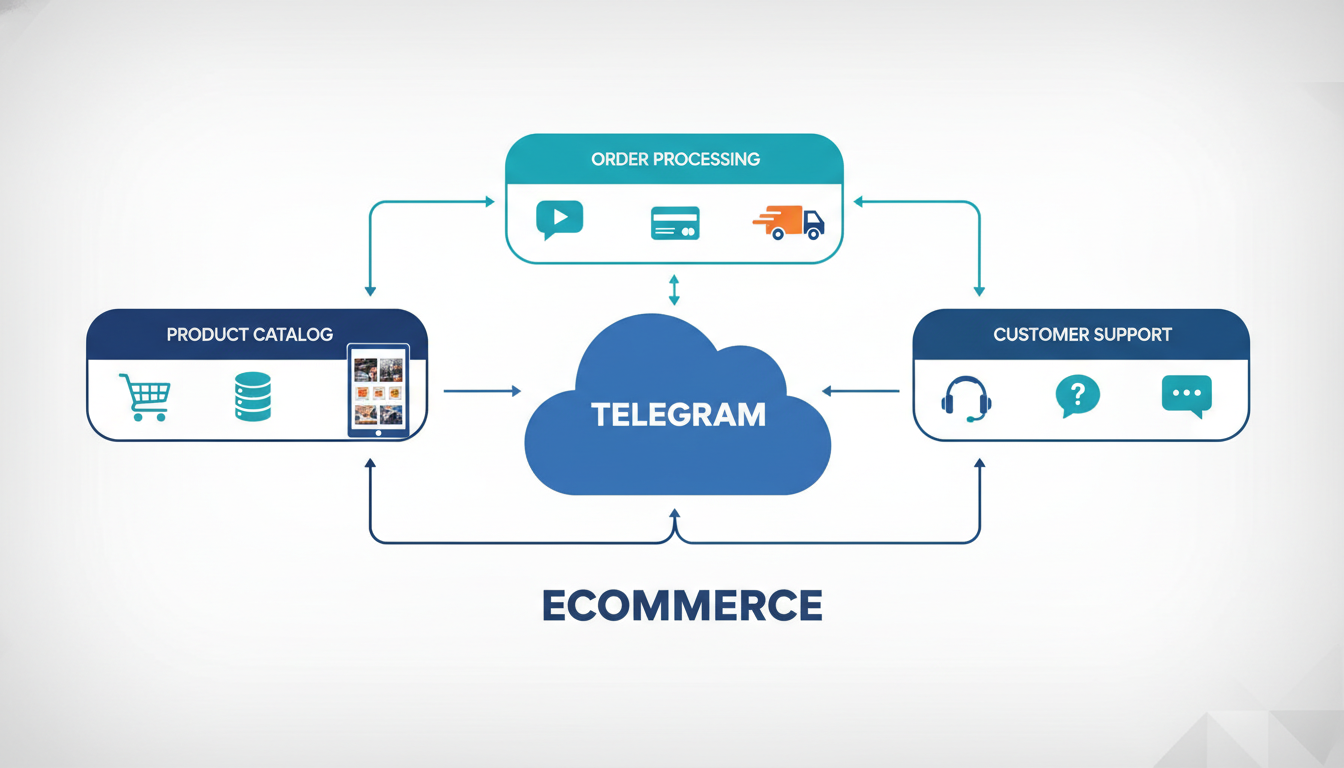 Инфографика: Telegram-боты для интернет-магазина