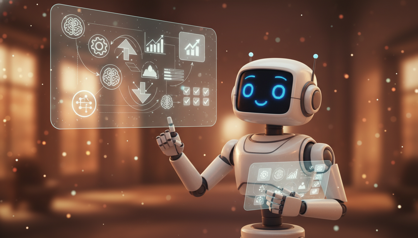 Иллюстрация к статье: Многоагентные AI-системы: полное руководство по масштабированию для бизнеса