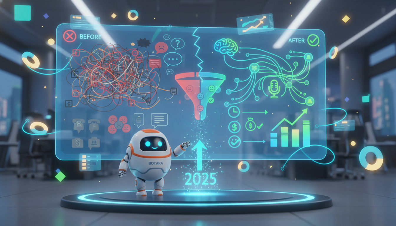 Инфографика: Voice bot AI для бизнеса: как голосовые помощники заменяют колл-центр в 2025