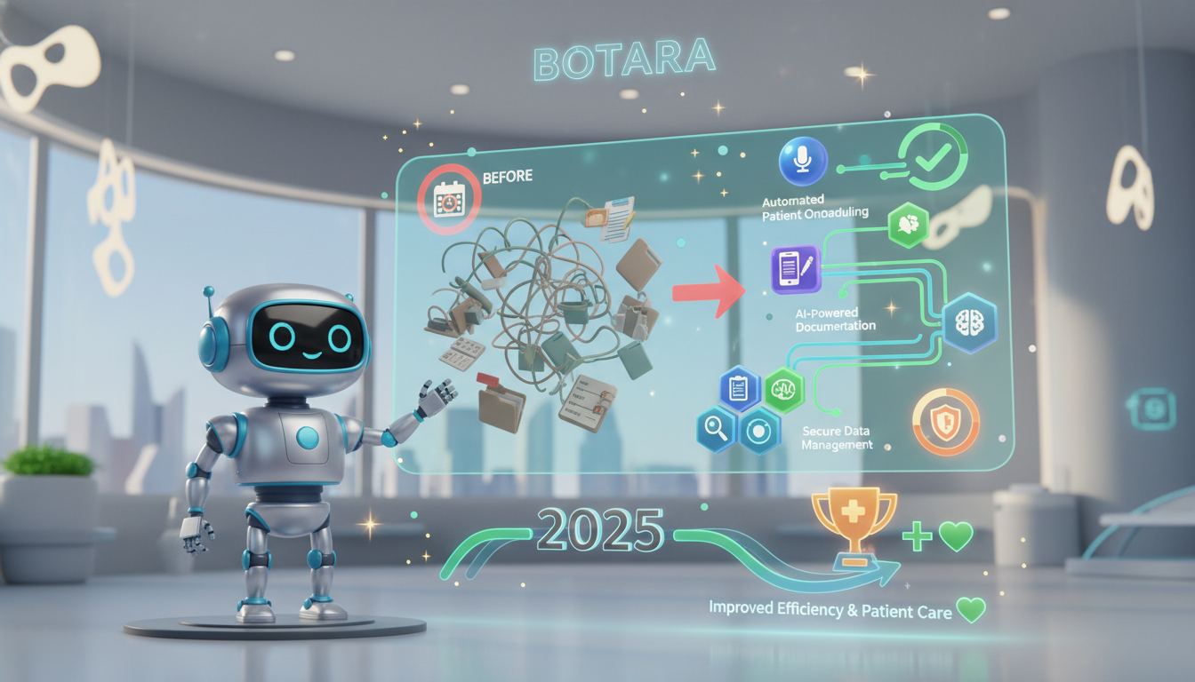 Инфографика: AI для медицинских клиник: автоматизация записи и документооборота 2025