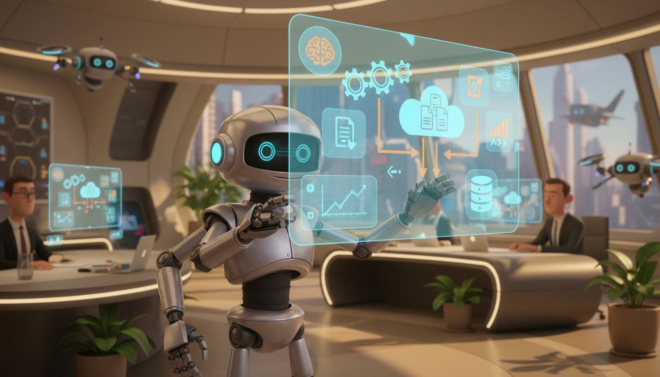 Иллюстрация к статье: RAG-системы для бизнеса: как AI работает с вашей внутренней базой знаний