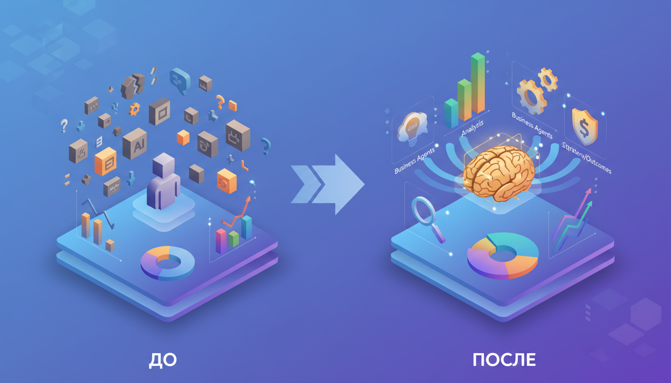 Инфографика: AI с памятью: как построить систему контекста для бизнес-агентов