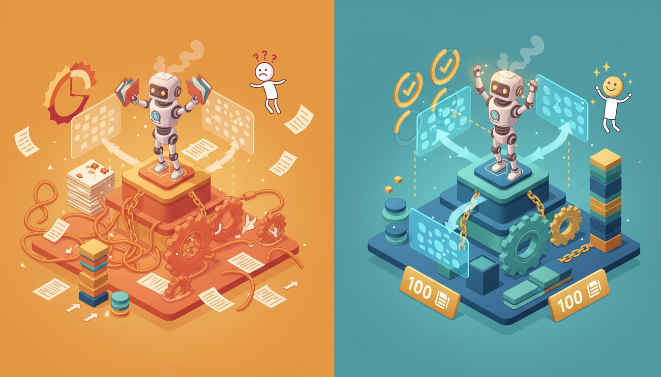 Инфографика: Автоматизация SEO-контента: как n8n генерирует 100+ статей в месяц