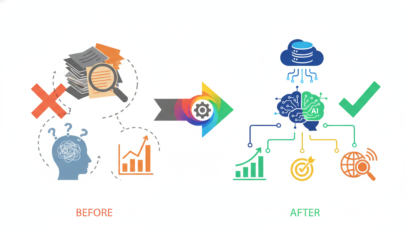 Инфографика: AI для конкурентной разведки: автоматизируем анализ рынка и конкурентов
